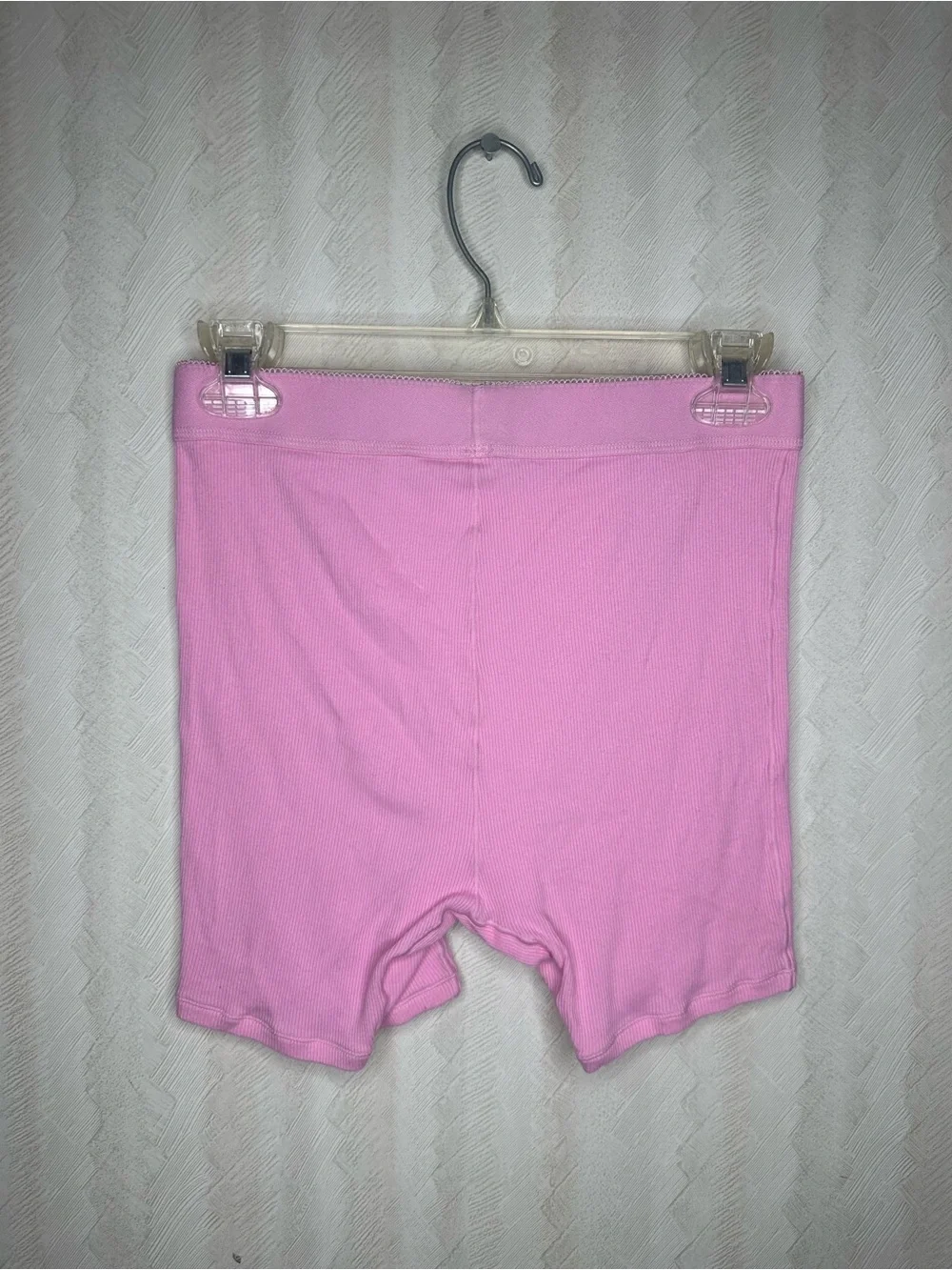🔥 SLIMS Cotton Ribbed Boyfriend Boxers In Bubblegum Pink RARE Size Medium